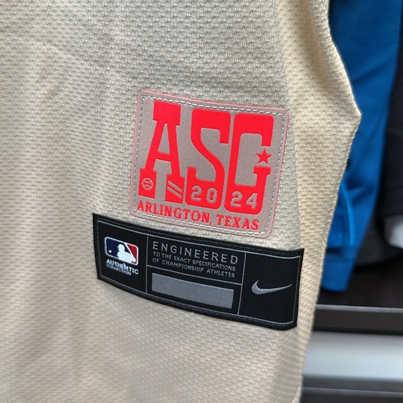 Jose Altuve American League Nike 2024 MLB All-Star Game Elite Authentic Jersey - Picture 5 of 7